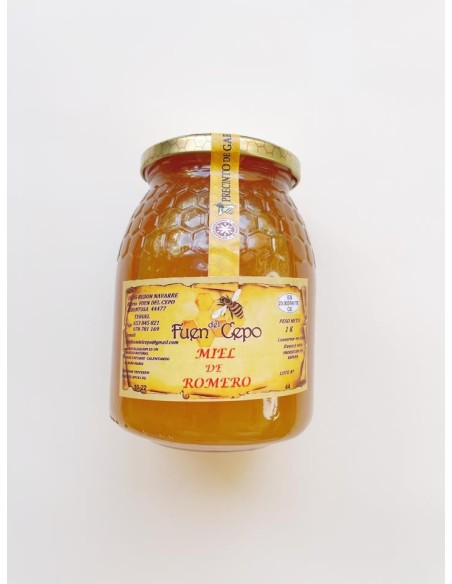 MIEL DE ROMERO 100% NATURAL 1KG - FUEN DEL CEPO