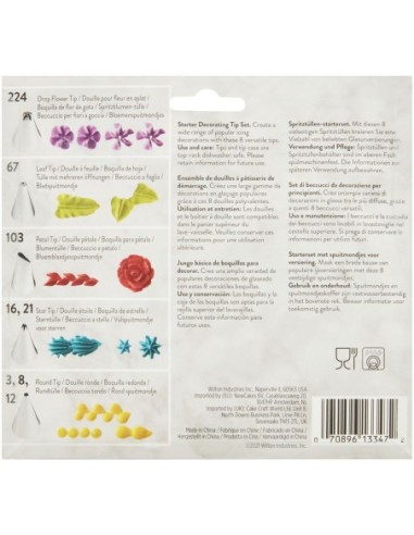 SET INICIACIÓN 8 BOQUILLAS - WILTON